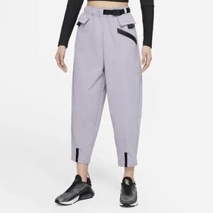 Nike Tech Pack Dri-FIT Utility Pants Gray Women’s Cargo Cropped Trousers Size S‎